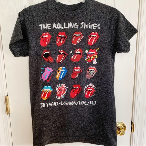 The Rolling Stones 50 Years London Graphic Tee - Picture 1 of 4